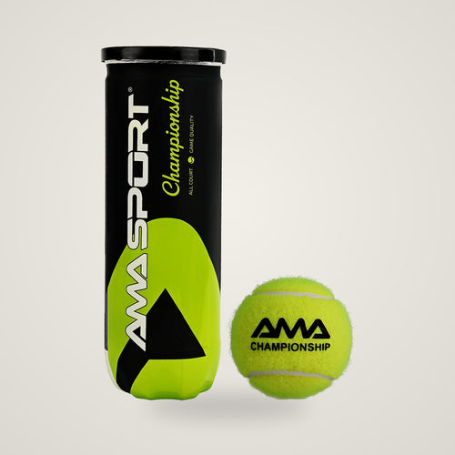 Championship padel balls, can of 3